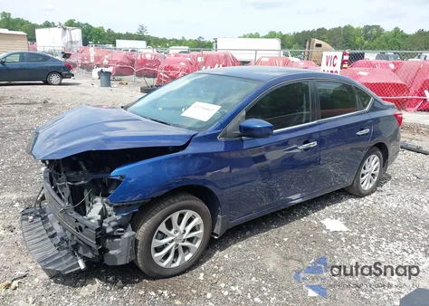 2019 Nissan Sentra Sv из США, поврежденный, VIN 3N1AB7AP8KY365895